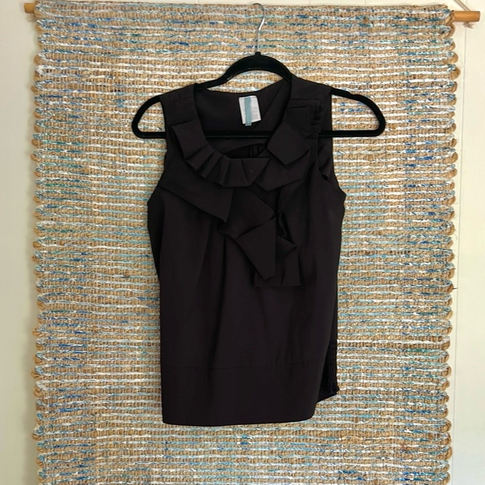 Elegant Black Sleeveless Top